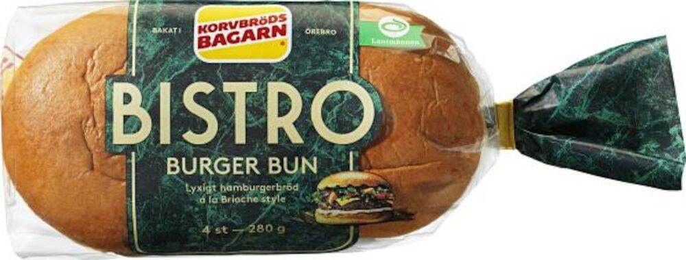 219844 Bistro Brioche Hamburger buns (70 g) web